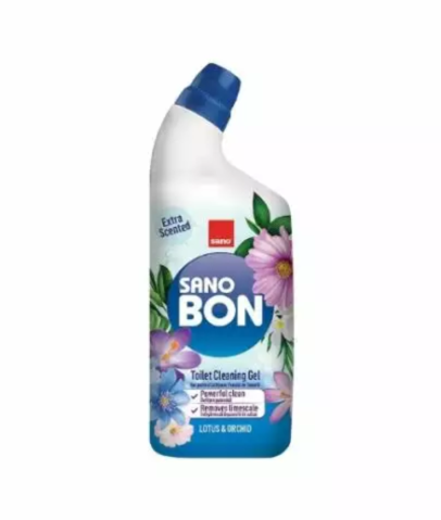 Baie - Solutie curatare vas toaleta,Sano Bon Lotus&Orhidee, 750 ml