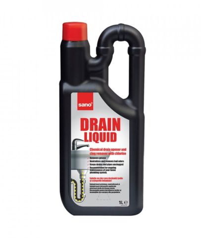 Baie - Solutie desfundat tevi, 1L, "Drain Liquid"