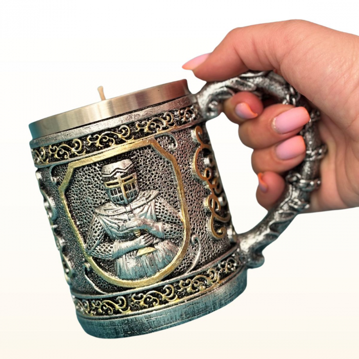 Lumânare Parfumată în Halbă Cavaler [2]