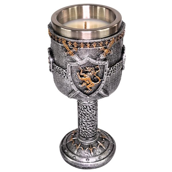 Lumânare Parfumată Pocal Medieval - Scut cu Săbii [2]