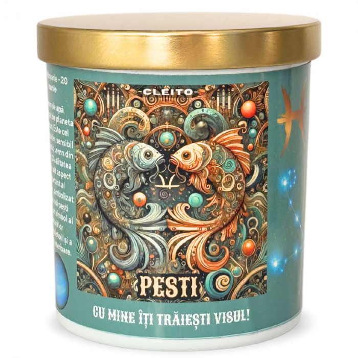 Lumanare Parfumata Zodia Pesti [3]