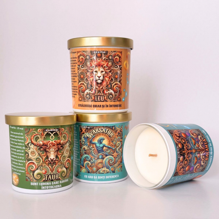 Lumânare Parfumată - Zodia Vărsător [8]