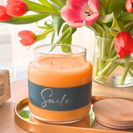 Lumânări Luxe One - Lumanare Parfumata  Smile & Glow