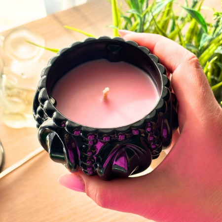 Exotic Bliss Lumânare parfumată în bombonieră neagră [3]