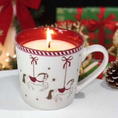 Lumânări Luxe One - Lumanare Caruselul Dulce - Vanilie și Nuci