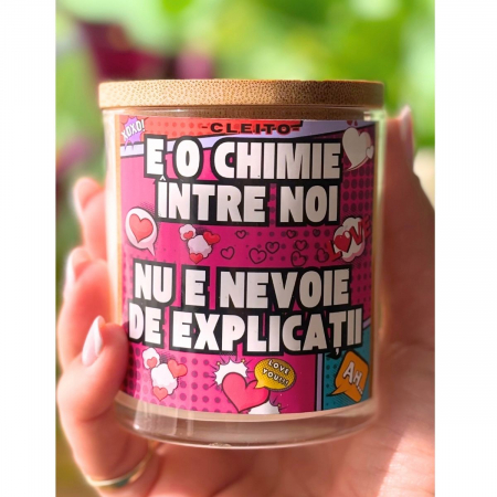 Lumânare Parfumată Chimie Fără Cuvinte