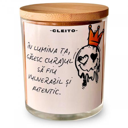 Lumânare Parfumată Curaj și Autenticitate