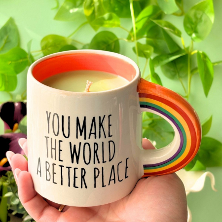 Lumânări Luxe One - Lumânare You Make the World Better