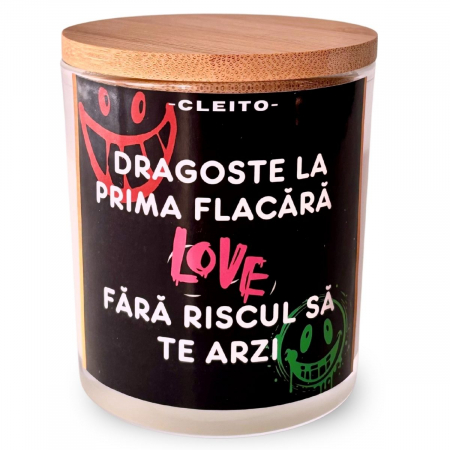 Lumânare Parfumată Naturală - Dragoste la Prima Flacără [2]