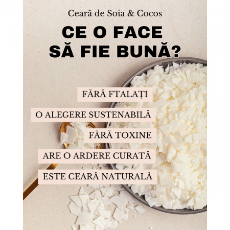 Lumânare Parfumată Naturală - Dragoste Lumină [5]