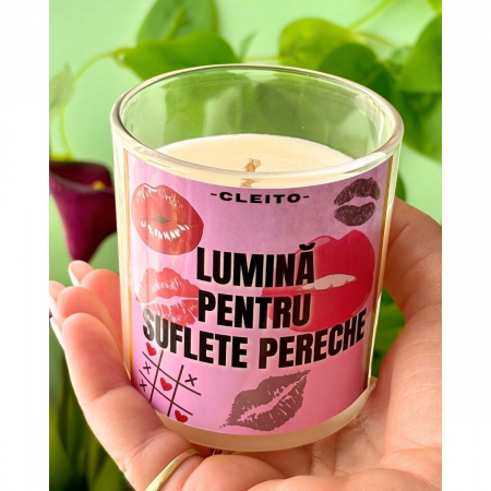 Lumânare Parfumată Naturală Lumină pentru Suflete Pereche [1]