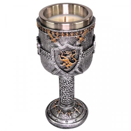 Lumânare Parfumată Pocal Medieval - Scut cu Săbii [1]