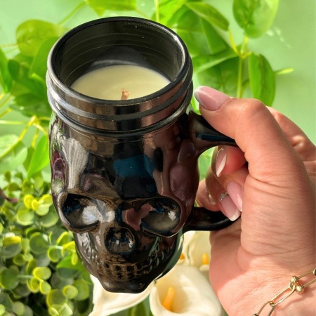 Lumânare tabacco Skull & Smoke [1]