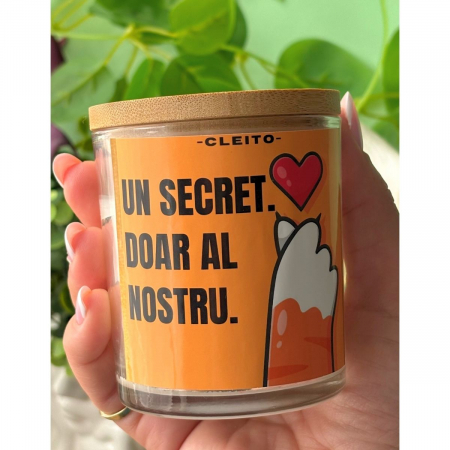 Lumânare Parfumată Un Secret Al Nostru