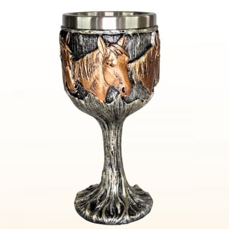 Lumanare Pocal Medieval Cai [1]