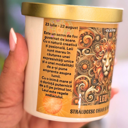 Lumanare parfumata  Zodia Leu [5]