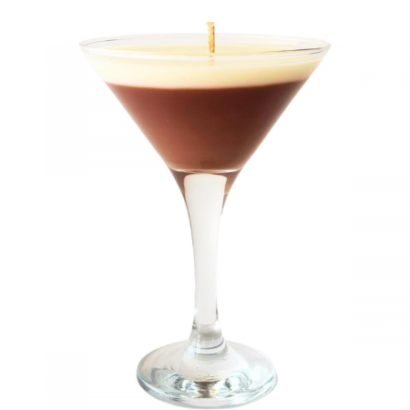 Noir Café – Lumânare handmade Cleito în pahar de cocktail [2]