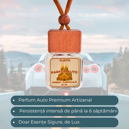 Parfum Auto Barcelona - Portocală Aurie, Ambră Caldă [2]