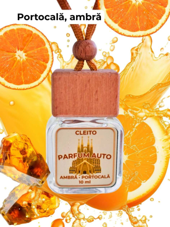 Parfum Auto Barcelona - Portocală Aurie, Ambră Caldă [1]