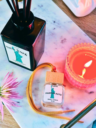 Parfum Auto New York - Brad verde, Citrice Proaspete [3]