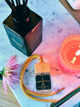 Parfum Auto PARIS - Vanilie, Caramel, Ambră [3]