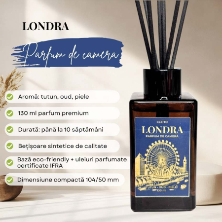 Difuzor Londra - Tutun, oud, piele [2]