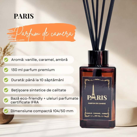 Difuzor PARIS - Vanilie, Caramel, Ambră [2]