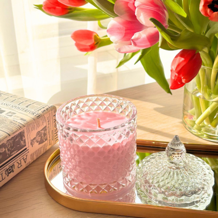 Velvet Toffee – Lumânare Handmade în Bombonieră [1]