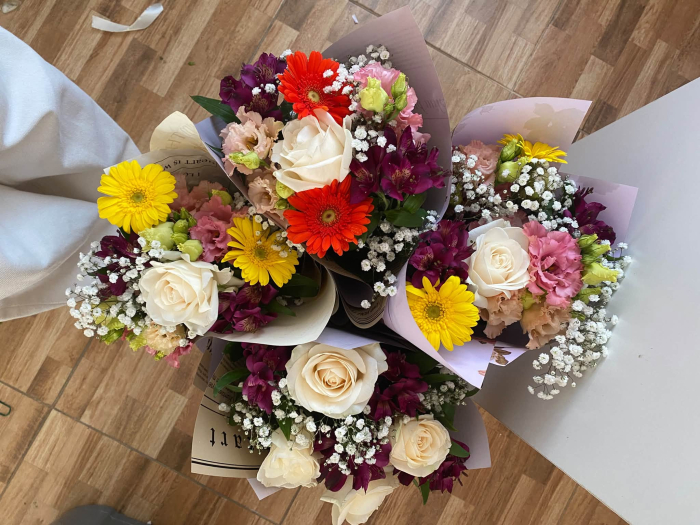 Buchet clasic flori naturale [2]