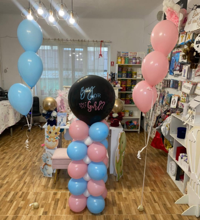 PETRECERI ANIVERSARE ADULȚI - Decor gender reveal