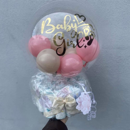 Aranjament cu pampers si bobo nou nascut [1]