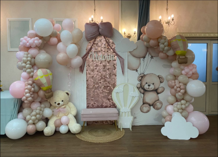 PETRECERI NUNTA/BOTEZ/LOGODNA - Baby Girl Dream-Decor Botez