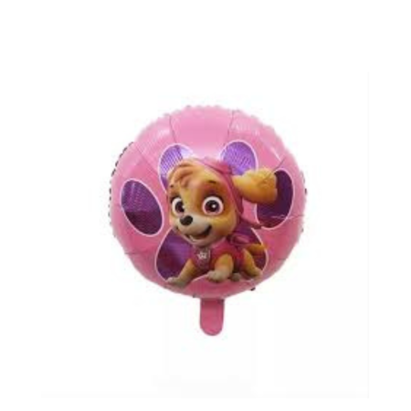 ACCESORII PETRECERE - Balon folie rotund   personaje animate fete
