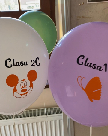 BALOANE CU HELIU - Personalizare balon