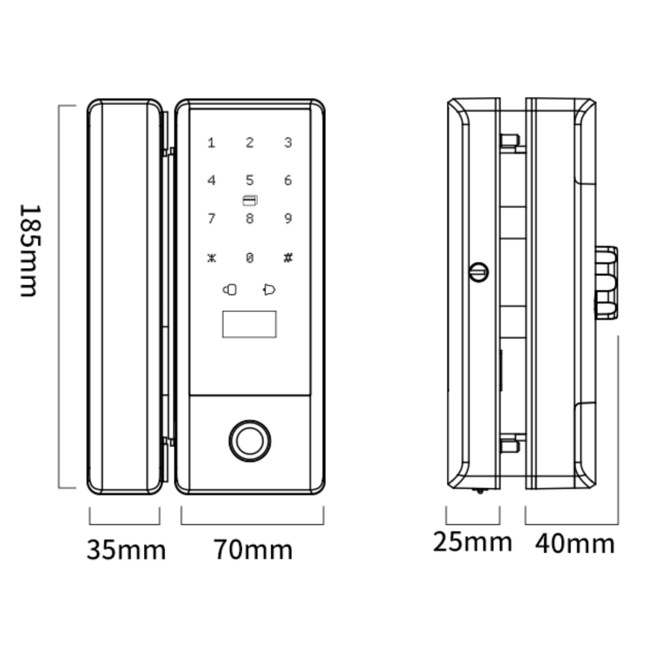 GL4  Smart Glass Lock [4]