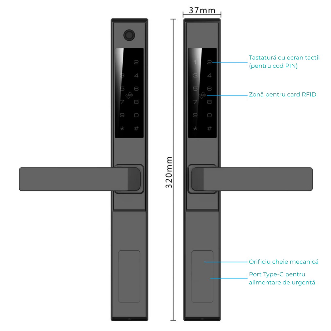 M2 Outdoor Courtyard Smart Lock (IP68) [4]