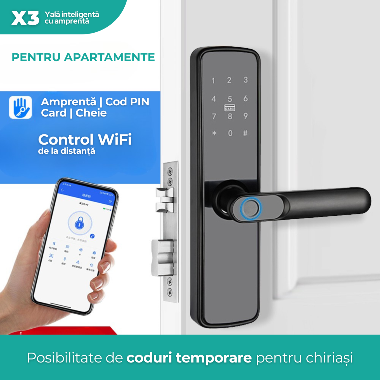 X3 Smart Fingerprint Lock [4]