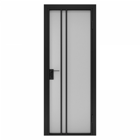 Usi interior din aluminiu si sticla - Double-Line