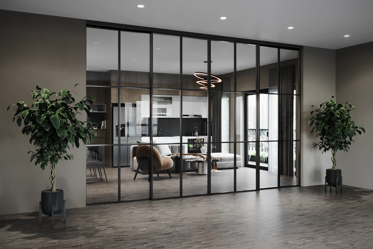 Separeuri din aluminiu - Geometry