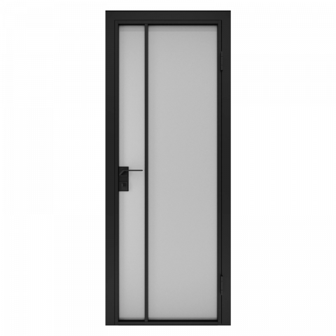 Usi interior din aluminiu si sticla - Line