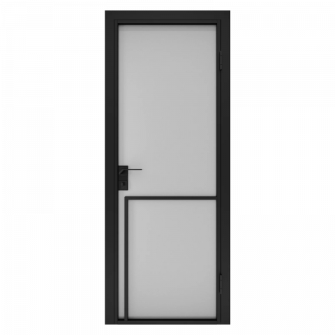 Usi interior din aluminiu si sticla - Modern