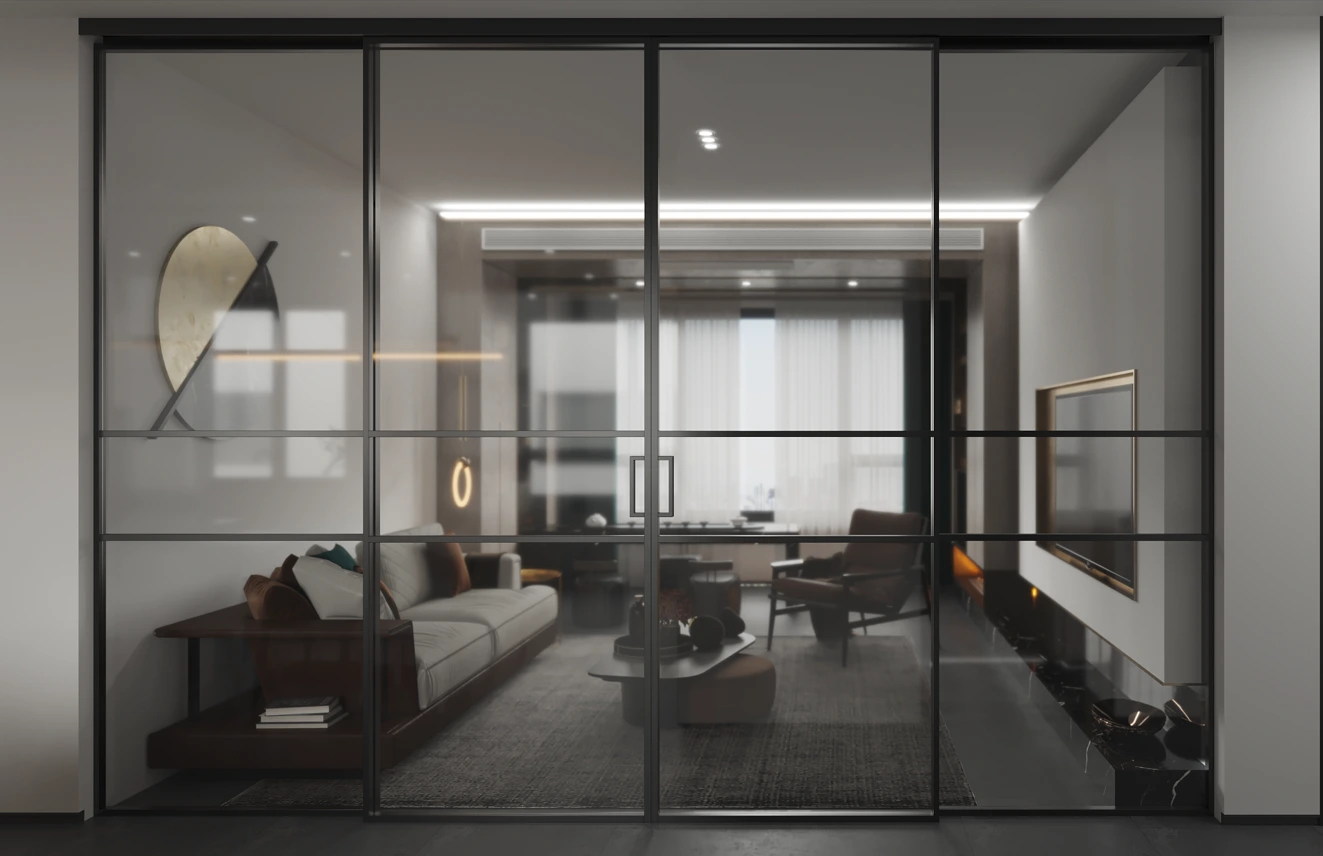 Pereti glisanti din aluminiu si sticla - Trend