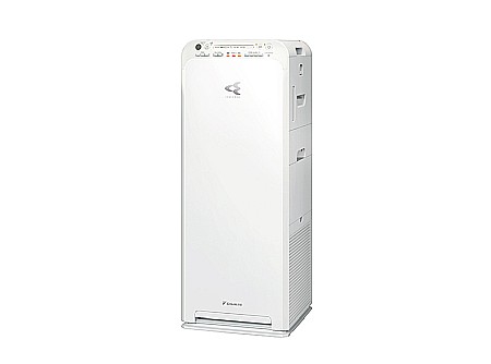 Purificator și umidificator - Daikin Purificatorde Aer cu Umidificator MCK55WVM,Suprafata deservita 82m2,Debit de aer pana la 320m3,Alb