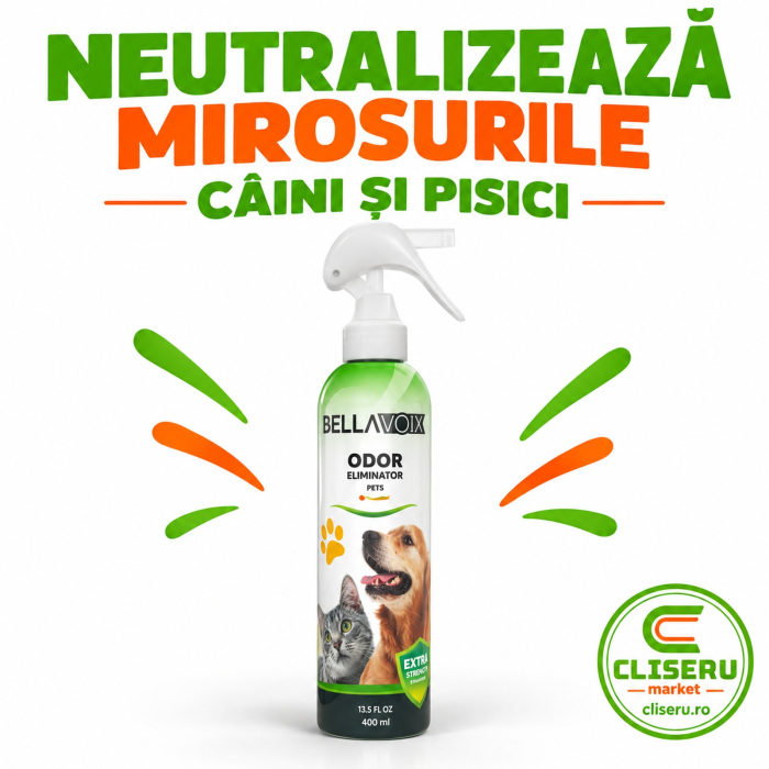 BELLAVOIX neutralizator miros câini și pisici 400 ml [3]