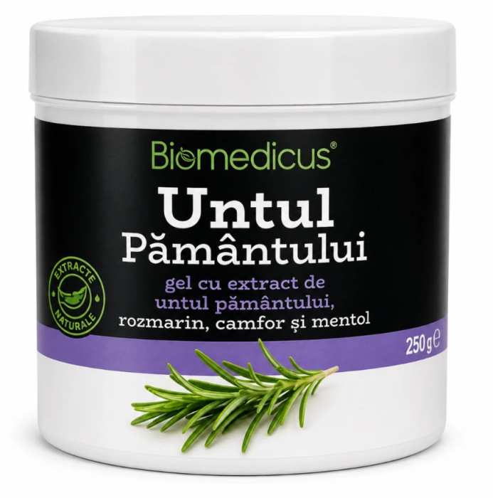 BIOMEDICUS GEL MASAJ UNTUL PAMANTULUI EFECT RACORITOR 250ML [3]