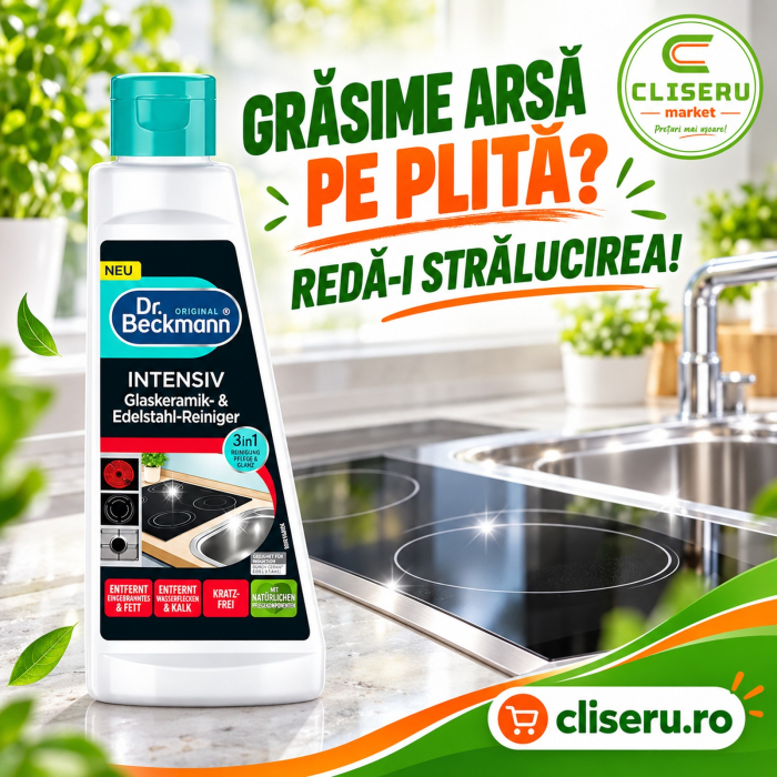 Dr. Beckmann Intensiv – soluție plite și inox 250 ml [2]