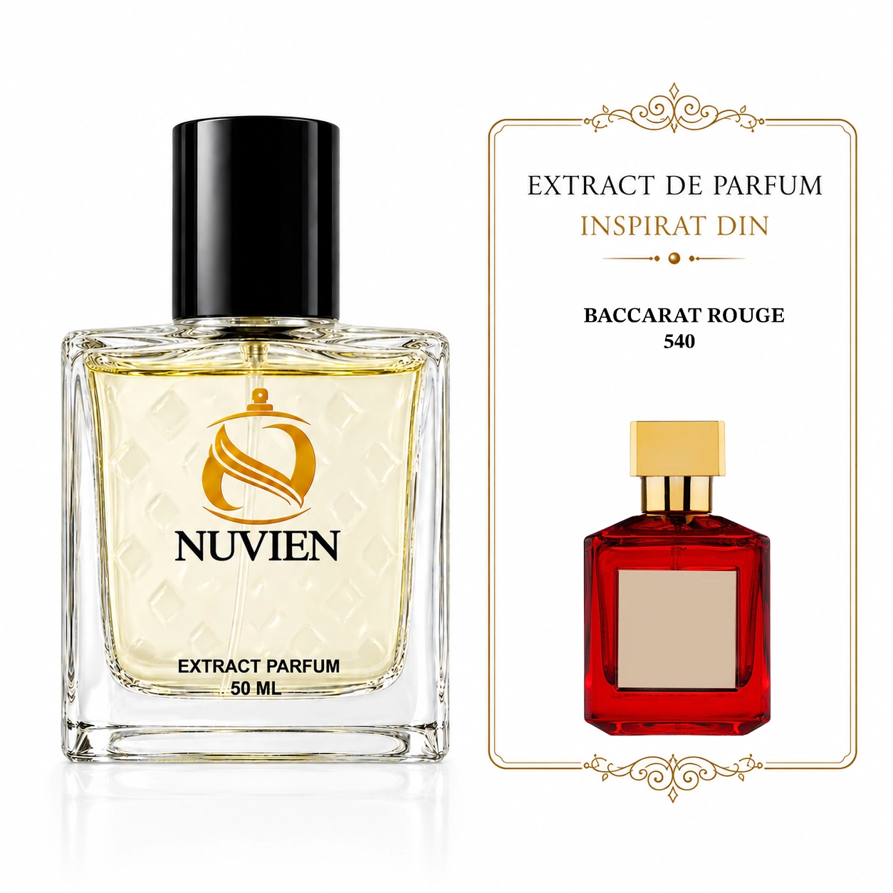 Extract de parfum Nuvien 206, inspirat din Baccarat Rouge 540 [4]