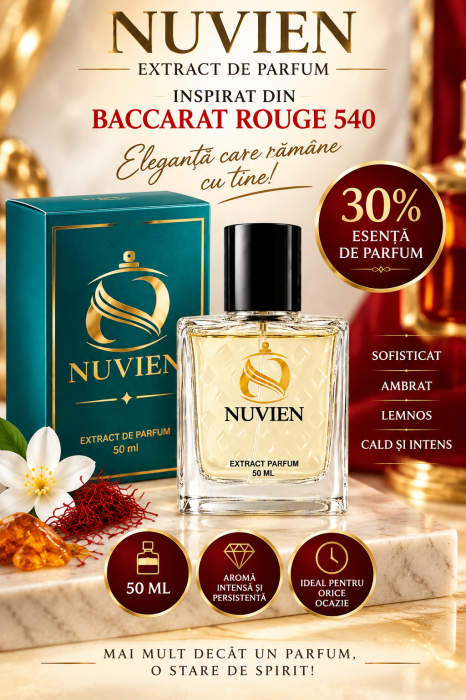 Extract de parfum Nuvien 206, inspirat din Baccarat Rouge 540 [3]