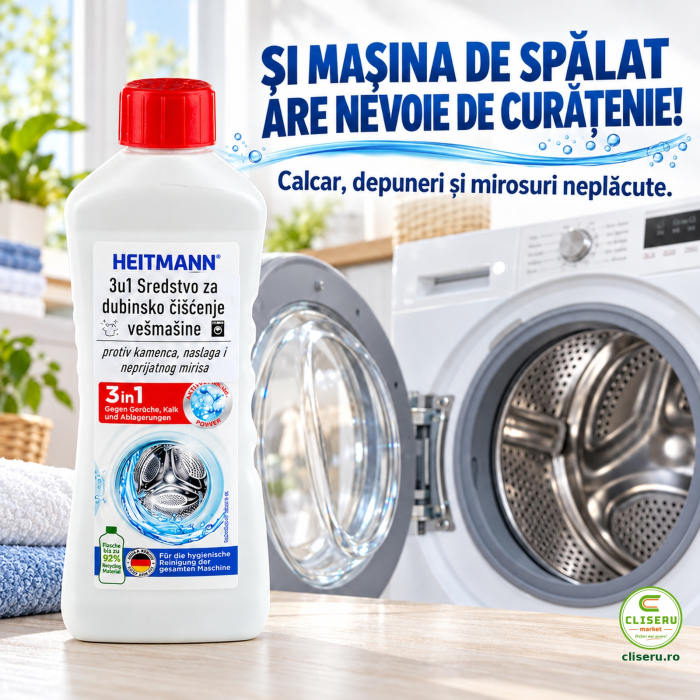 Heitmann 3 în 1 – curățare mașină de spălat 250 ml [2]