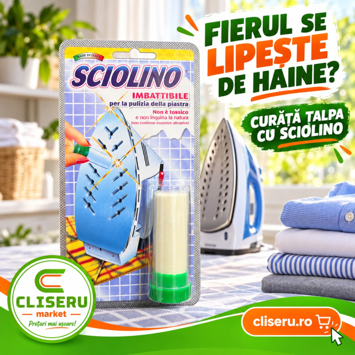 SCIOLINO creion pentru curățarea tălpii fierului de călcat [2]